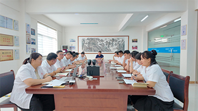 Slmn CNC Machine Holds Successful Mid-Level Monthly Report Meeting